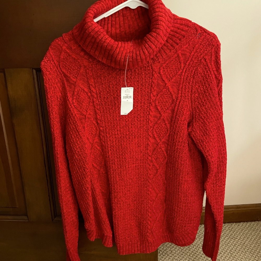 Gap sweater, red, size medium